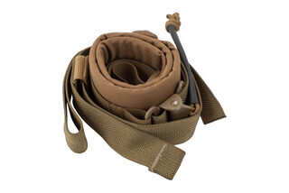 Viking Tactics VTAC PES Ultra Light Sling with Metal adjustment Buckle features two point orientation and coyote color